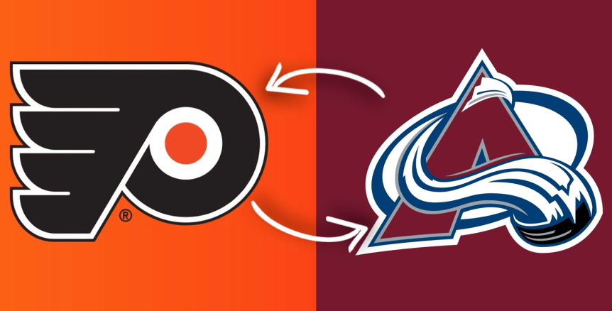 Philadelphia Flyers Trade History with the Colorado&nbsp;Avalanche