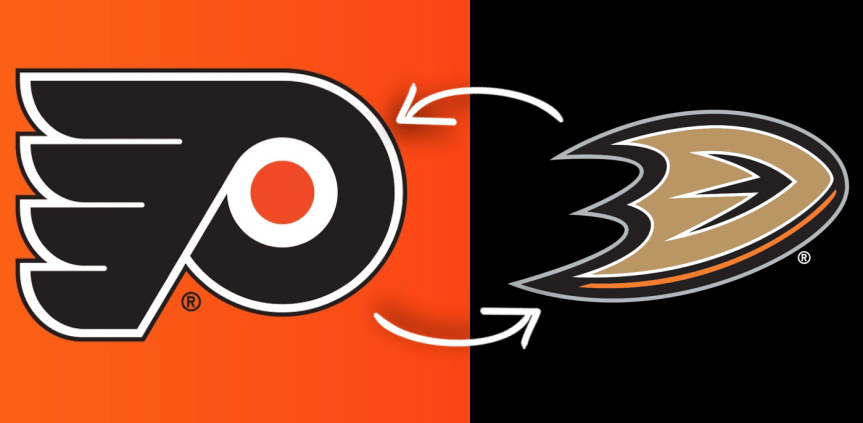 Philadelphia Flyers Trade History with the Anaheim&nbsp;Ducks