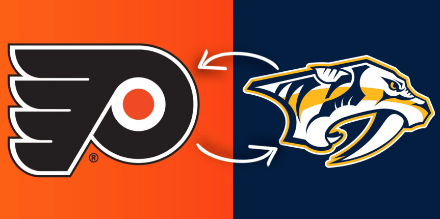 Philadelphia Flyers Trade History with the Nashville&nbsp;Predators