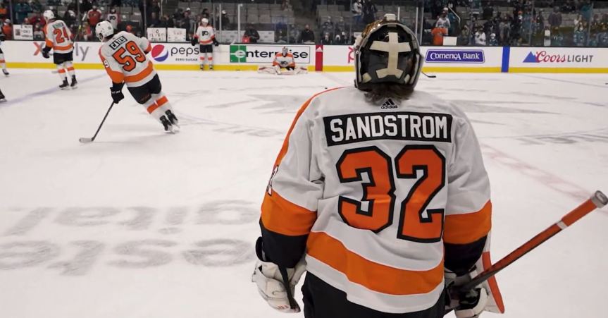 Sandstrom’s Impressive Debut Not Enough to Keep the Sharks From&nbsp;Biting