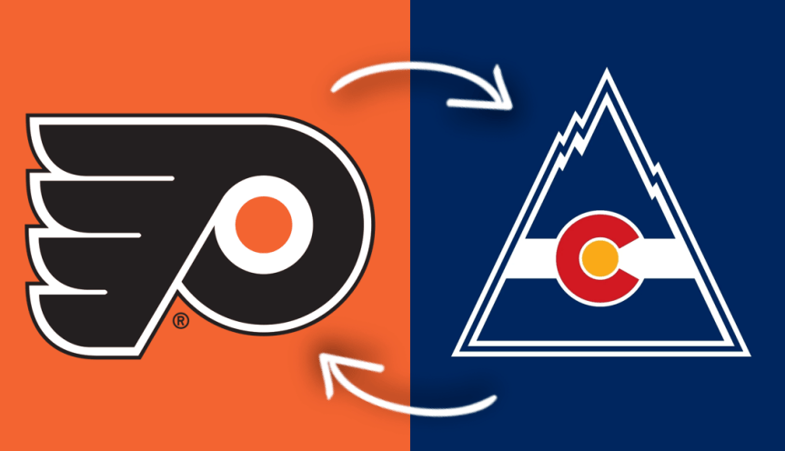 Philadelphia Flyers Trade History with the Colorado&nbsp;Rockies